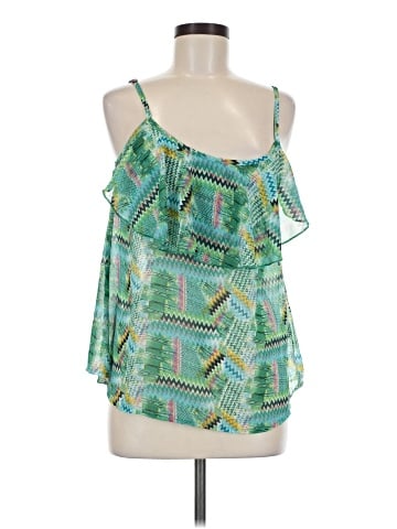 Tulle Sleeveless Blouse (view 1)