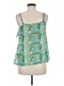 Tulle 100% Polyester Green Sleeveless Blouse Size M - photo 2