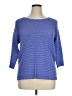 Talbots Blue Pullover Sweater Size 1X Petite - photo 1