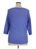 Talbots Blue Pullover Sweater Size 1X Petite - photo 2