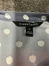 41Hawthorn 100% Polyester Polka Dots Blue Short Sleeve Blouse Size 2X - photo 7
