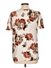 Assorted Brands Floral Ivory Short Sleeve T-Shirt Size Lg Maternity - photo 2