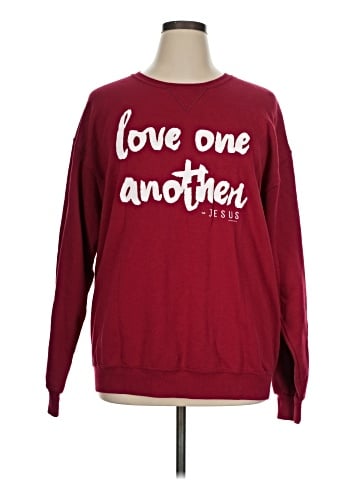 Fruit of the Loom Pullover Sweater (view 1)