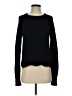 Autumn Cashmere 100% Cotton Black Pullover Sweater Size S - photo 1
