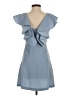 BCBGeneration 100% Polyester Solid Blue Cocktail Dress Size 2 - photo 2