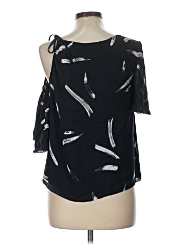 Joie 3/4 Sleeve Silk Top (view 2)