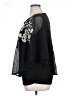 Alfani 100% Nylon Black 3/4 Sleeve Blouse Size 1X - photo 5