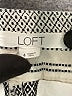 Ann Taylor LOFT 100% Cotton Stripes Gray Shorts Size 4 - photo 3