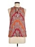 Sundance 100% Rayon Orange Sleeveless Blouse Size M - photo 1