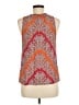 Sundance 100% Rayon Orange Sleeveless Blouse Size M - photo 2