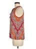 Sundance 100% Rayon Orange Sleeveless Blouse Size M - photo 5