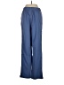 Blair 100% Polyester Solid Blue Track Pants Size S - photo 2