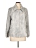 Zenergy by Chico's Metallic Silver Jacket Size Lg (2) - photo 1