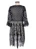 Akemi + Kin 100% Polyester Gray Black Swimsuit Cover Up Size 6 - photo 2