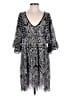 Akemi + Kin 100% Polyester Gray Black Swimsuit Cover Up Size 6 - photo 1