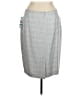 Le Suit Houndstooth Gray Formal Skirt Size 16 - photo 2