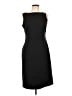 Bloomingdale's Solid Black Cocktail Dress Size 10 - photo 1