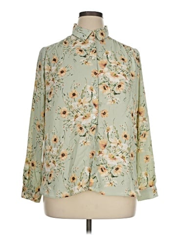 H&M Long Sleeve Blouse (view 1)