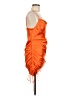 Zara 100% Polyester Orange Cocktail Dress Size M - photo 4