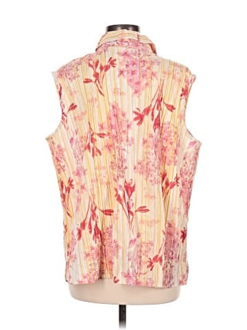 White Stag Sleeveless Button-Down Shirt (view 2)