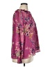 Cato Floral Purple Long Sleeve Blouse Size XL - photo 4