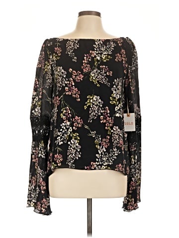 Stone Cold Fox Long Sleeve Blouse (view 1)