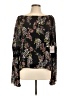 Stone Cold Fox Black Long Sleeve Blouse Size Lg (3) - photo 1