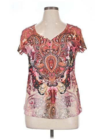 Apt. 9 Short Sleeve Blouse (view 1)