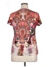 Apt. 9 100% Polyester Pink Short Sleeve Blouse Size XL - photo 2