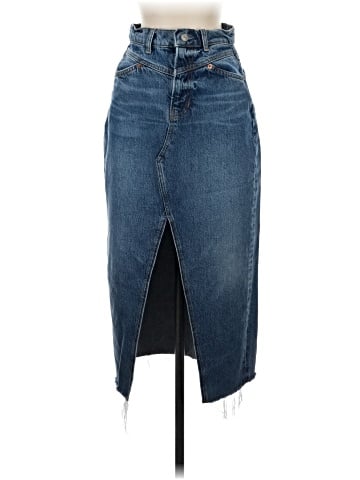 Reformation Jeans Denim Skirt (view 1)