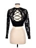 My Michelle Black Long Sleeve Top Size 7 - photo 2