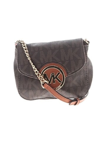 MICHAEL Michael Kors Leather Crossbody Bag (view 1)