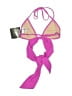 Shape FX Pink Swimsuit Top Size 8 - photo 2