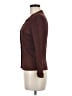 No.6 Store Brown Long Sleeve Blouse Size Med (2) - photo 5
