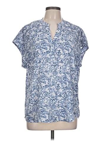 Cynthia Steffe Short Sleeve Henley (view 1)