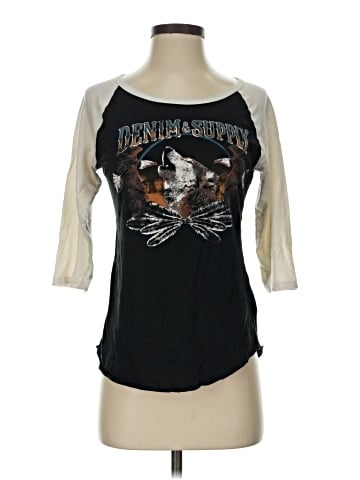 Denim & Supply Ralph Lauren 3/4 Sleeve T-Shirt (view 1)