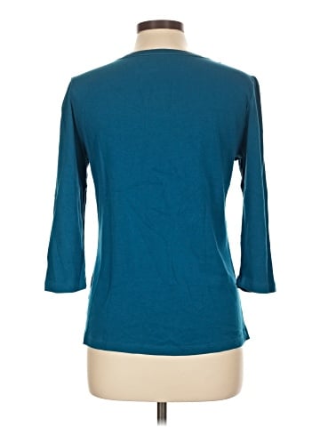 St. John's Bay 3/4 Sleeve Top (view 2)
