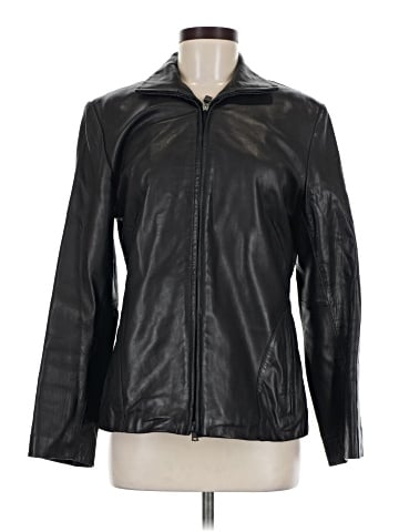Kenneth Cole REACTION Leather Jacket (view 1)