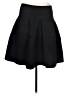 H&M Solid Black Casual Skirt Size L - photo 1