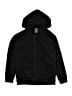 Quad Seven 100% Polyester Black Zip Up Hoodie Size 8 - 10 - photo 1
