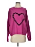 Electric & Rose Hearts Pink Sweatshirt Size S - photo 1