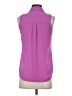 Express Outlet 100% Polyester Purple Sleeveless Blouse Size XS - photo 2