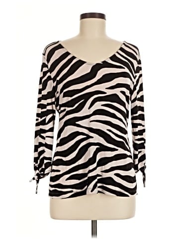 Travelers by Chico's 3/4 Sleeve T-Shirt (view 1)