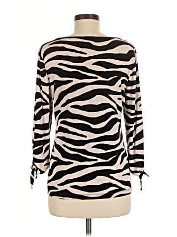 Travelers by Chico's 3/4 Sleeve T-Shirt (view 2)