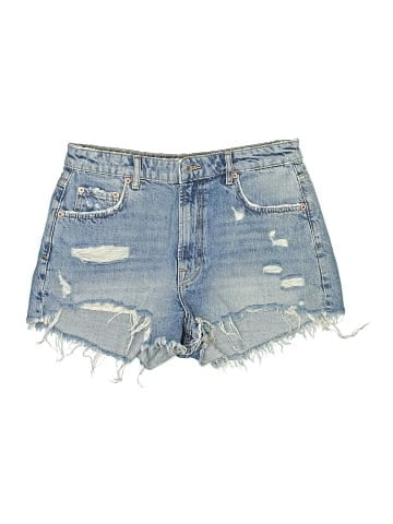 Zara Denim Shorts (view 1)
