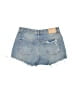 Zara Blue Denim Shorts Size 8 - photo 2