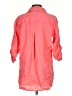 Pure Amici 100% Linen Pink 3/4 Sleeve Button-Down Shirt Size S - photo 2