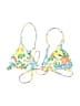 LA Hearts Floral Yellow Swimsuit Top Size XS - photo 1