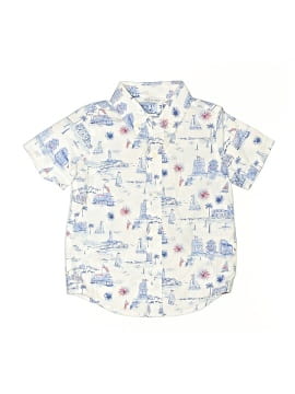 Janie And Jack Short Sleeve Button Down Shirt