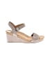 Lucky Brand 100% Leather Gray Wedges Size 8 1/2 - photo 1